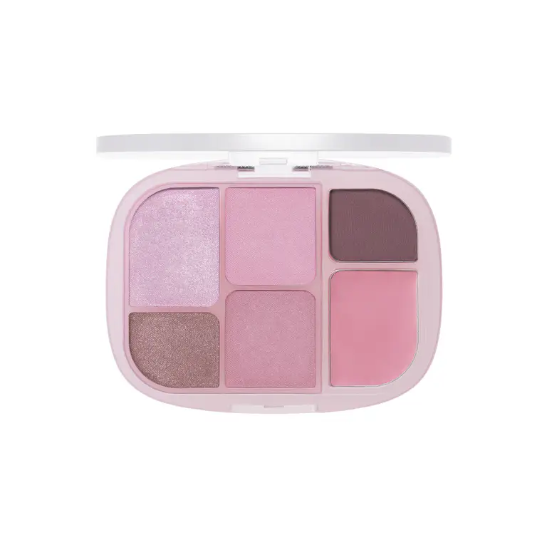 [8colors] WAKEMAKE Soft Sheer Multi Palette 0.21 oz.(6.1g) 05 PINK FLAIR 0.21 oz.(6.1g)