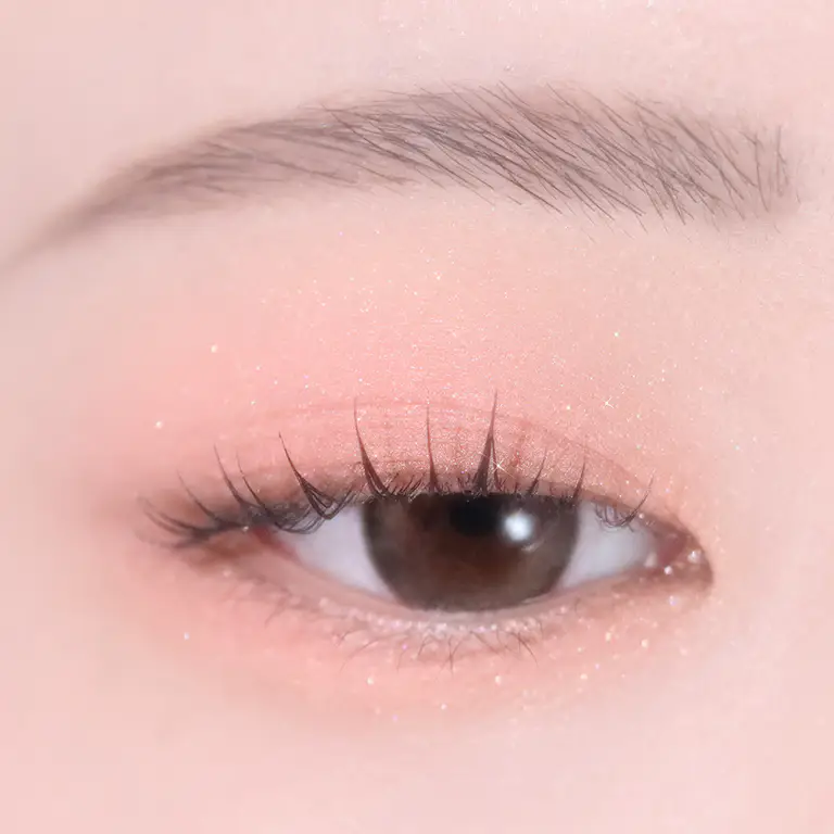 [15colors] hince Single Eyeshadow 05 PEARLY PEACH 0.05 oz.(1.7g)