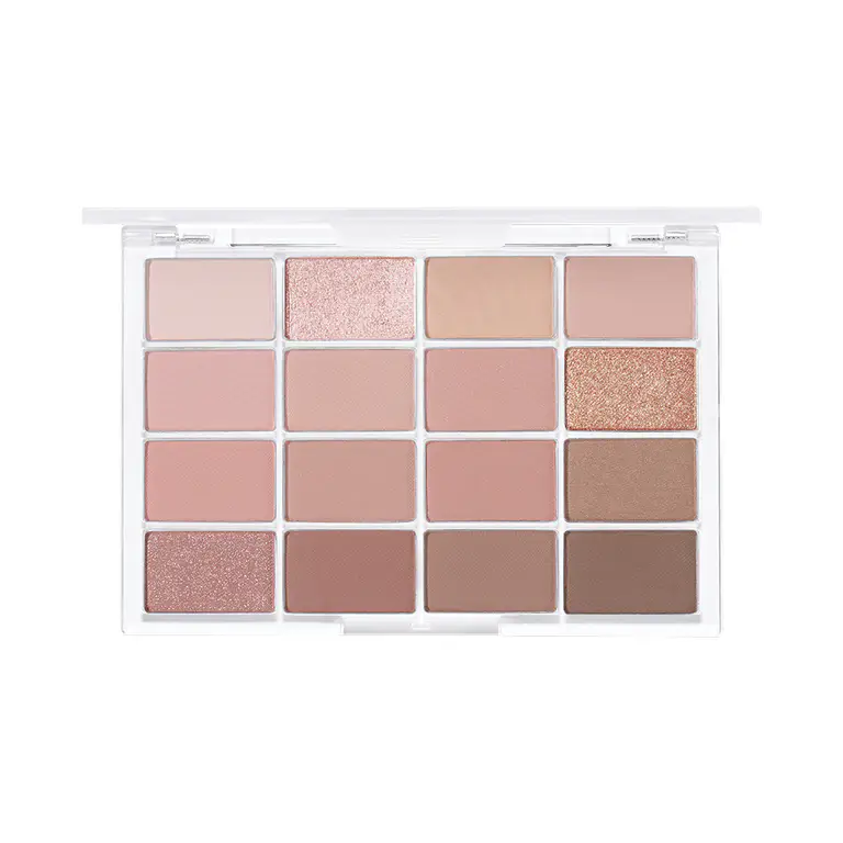 [Sanrio EDITION] WAKEMAKE Soft Blurring Eye Palette (Set/Single) (26 Options) [SINGLE] 05 Mute Coral Blurring