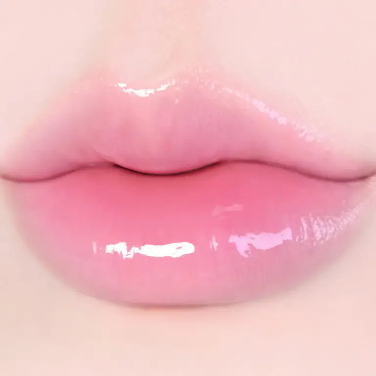 Milk Touch Dew Stain Sheer Lip Gloss (Set/Single) (13 Colors) 02 Bubbly Pink