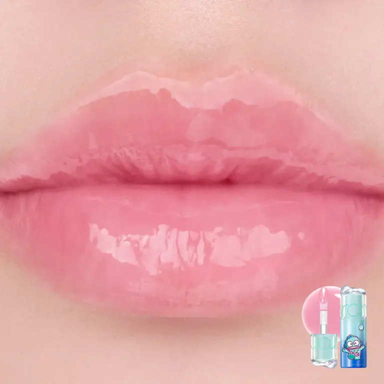 [Sanrio EDITION] rom&nd Juicy Flash Lip Oil Mini 1.3g (4 Colors) [HANGYODON EDITION] 12 Snow Berry