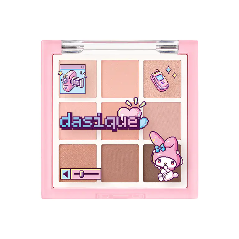 [9월 올영픽/NEW산리오 에디션] 데이지크 미니 섀도우 팔레트 4 colors [NEW/산리오 콜라보] 피치 레코드