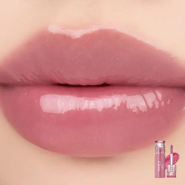 rom&nd Glasting Color Gloss Mini (15 Colors) S05 Grape Sparkle