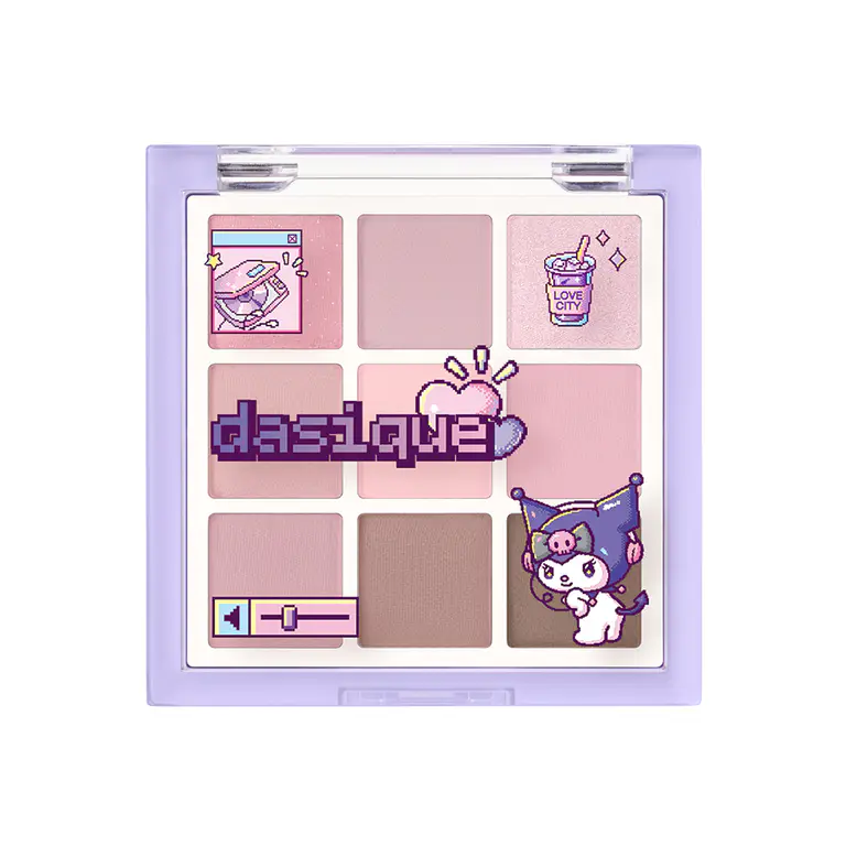 [9월 올영픽/NEW산리오 에디션] 데이지크 미니 섀도우 팔레트 4 colors [NEW/산리오 콜라보] 모브 카세트