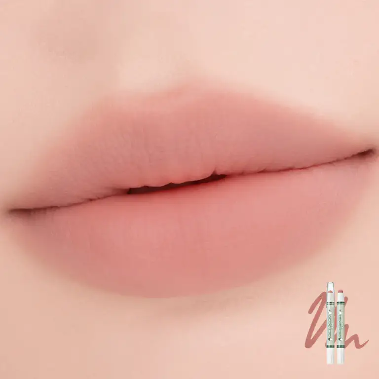 [miffy EDITION] rom&nd Lip Bluffy Crayon (4 Colors) 03 Ruddy Beige