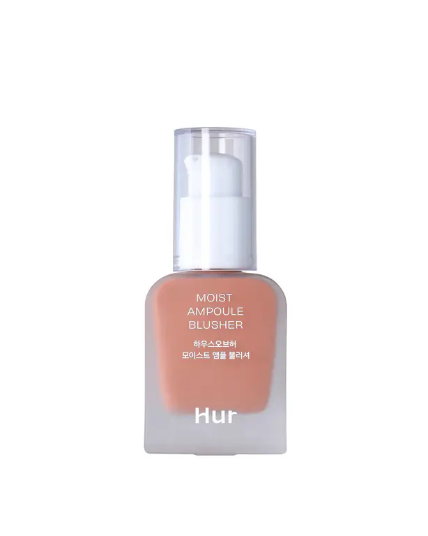 [11colors] House of Hur Moist Ampoule Blusher 0.67 fl. oz.(20ml) #01 Nudy Beige 0.67 fl. oz. (20 ml)