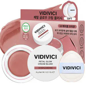 [퍼프+케이스 증정] 비디비치 페탈 글로우 크림 블러시 기획 [퍼프+케이스 증정] 10 메이플브라운