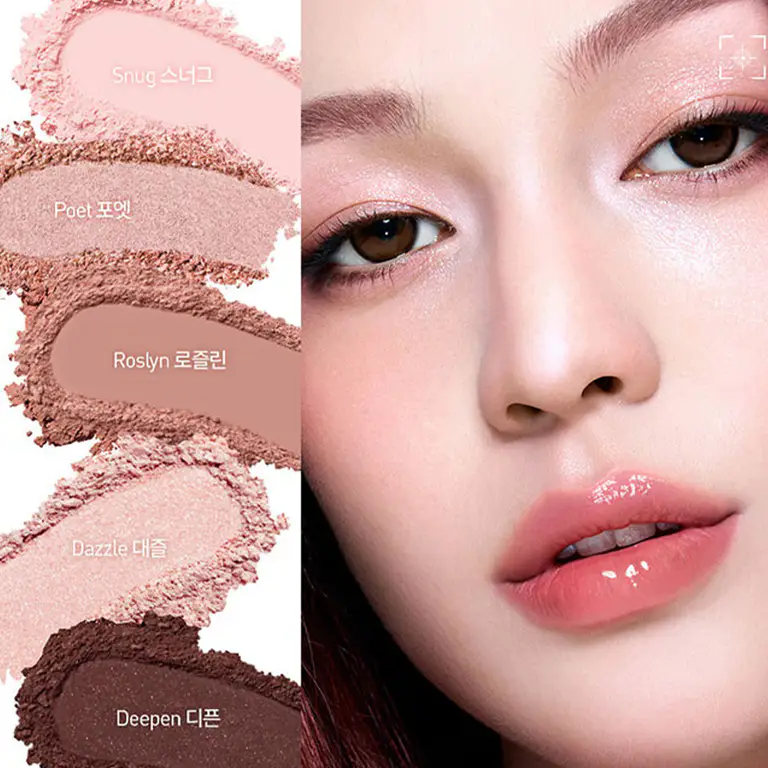 JUNGSAEMMOOL Artist Eye Palette Core (6 Options) #Red Brown