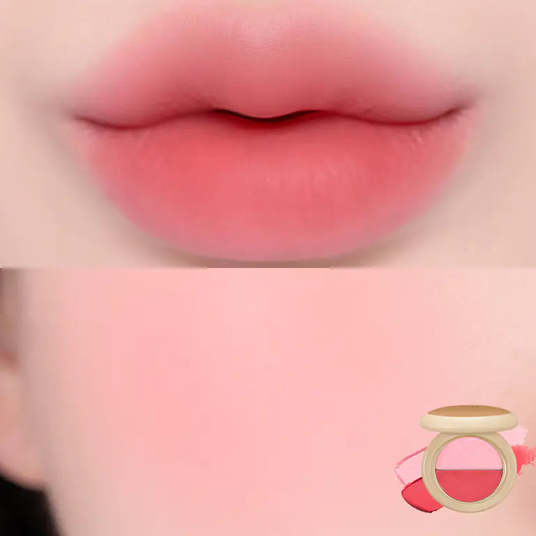 &nd by rom&nd Dorayaki Lip & Cheek (3 Options) 02 Sweet Berry