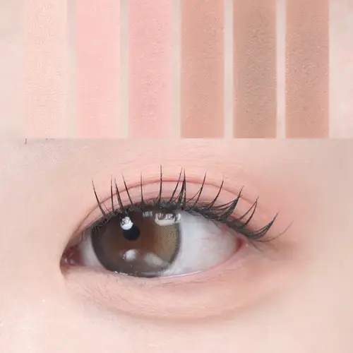 peripera Ink Pocket Shadow Palette (Set/Single) (10 Options) [NEW] #14 Juicy Peach Preserve