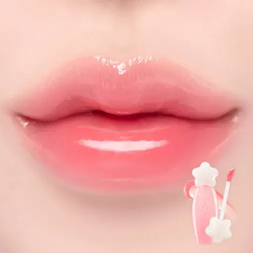 dasique Pure Water Lip Gloss (5 Colors) 15 Spring Peach