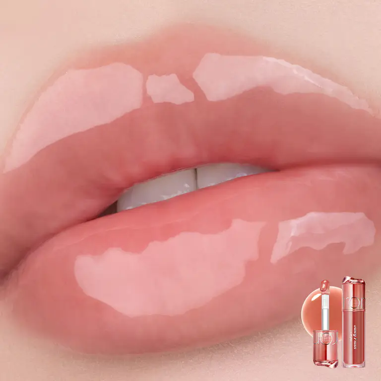 [NEW Soy Beige Core] rom&nd Juicy Flash Lip Oil (11 Colors) 03 PEACH STROBE