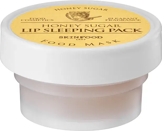 SKINFOOD Food Mask Lip Care 3 Types 21ml [Overnight Lip Care] Honey Sugar Food Mask Lip Sleeping Pack 21ml