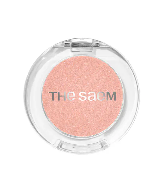 the SAEM Saemmul Single Shadow (18 Colors) [SHIMMER] CR02 Apricot Warning
