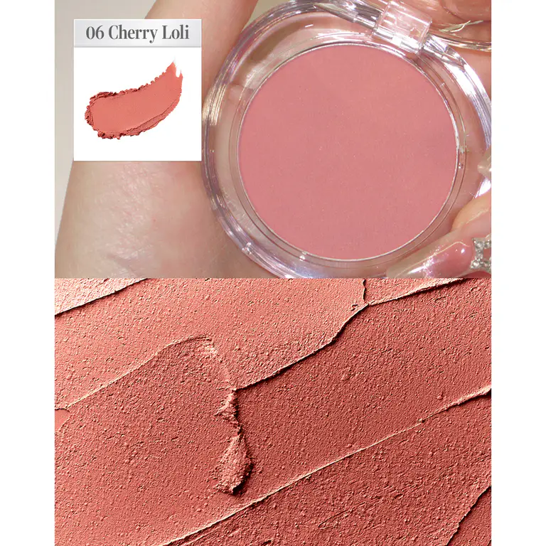 Glint by VDIVOV Soft Fit Cheek (Set/Single) (6 Colors) 06 Cherry Loli