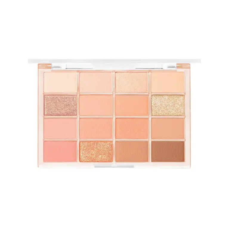 [Sanrio EDITION] WAKEMAKE Soft Blurring Eye Palette (Set/Single) (26 Options) [SINGLE] 07 Soda Coral Blurring
