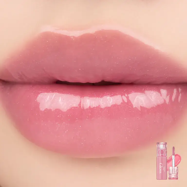 rom&nd Glasting Color Gloss Mini (15 Colors) S04 Peony Sparkle