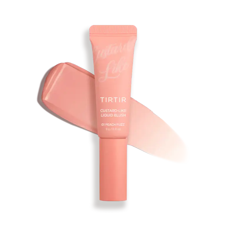 TIRTIR Custard-Like Liquid Blush (6 Colors) #01 Peach Fuzz